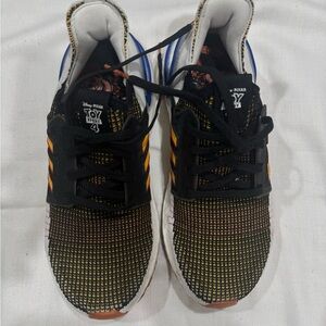 Adidas Toy Story 4 Black and Yellow Sneakers